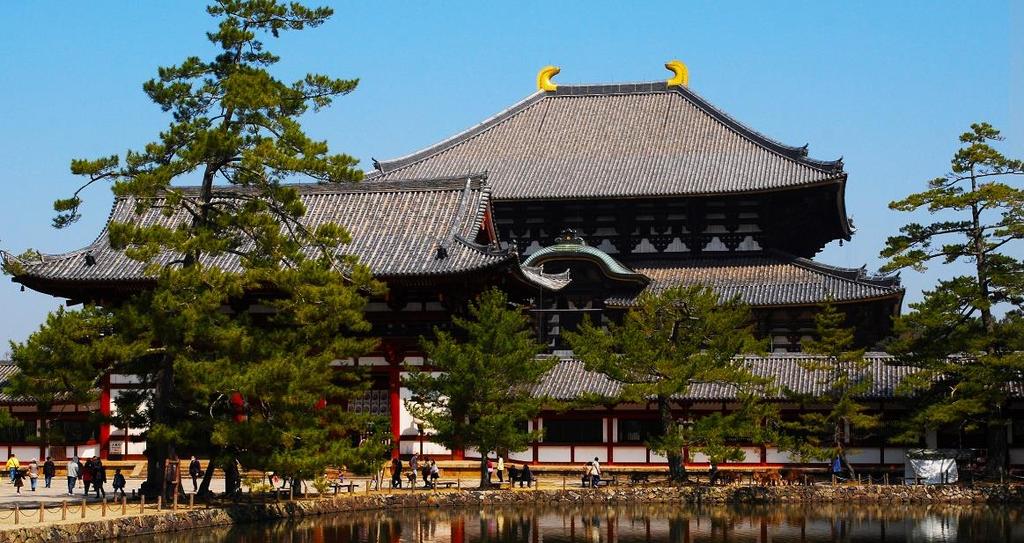 DÍA 9 NARA Llegaremos a Nara desde Kyoto, allí visitaremos el templo Todai-ji y el parque de Nara.