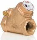 64 Check columpio 200 WOG Bronce 1/2" ROSCABLE 101-203 10/120 375.78 3/4" ROSCABLE 101-204 10/80 535.12 200 PSI WOG 1" ROSCABLE 101-205 10/60 716.92 1-1/4" ROSCABLE 101-206 5/30 1,071.