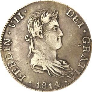 8 Reales, Durango, 1819/8, CG. (KM- 111.2).