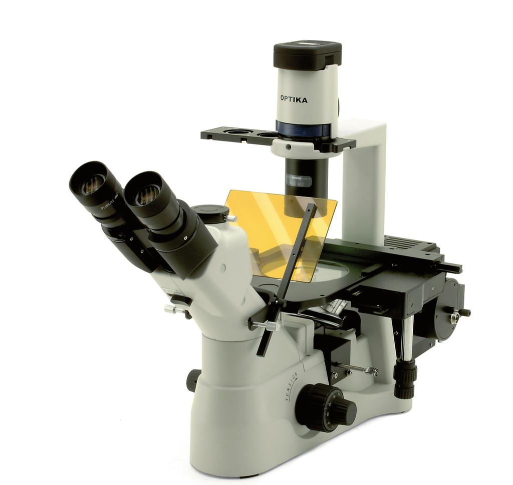 SERIE FLUO - Fluorescencia HBO Modelo Ergonomía XDS-3FL es un microscopio invertido de gama alta para epi-fluorescencia.