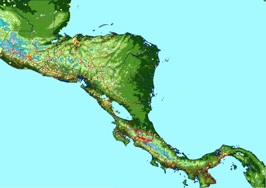 CORREDOR BIOLÓGICO MESOAMERICANO RESERVA BIOSFERA MAYA GOLFO DE HONDURAS El CBM se fundamenta en las areas prioritarias del Sistema Centroamericano de Áreas Protegidas, que forman su columna