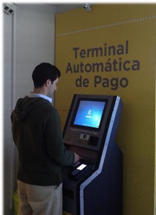 3. Qué es el ATM? Es una terminal de pago automático que recibe transacciones con tarjeta de crédito (Visa, MasterCard, Cabal y Amex) y débito (Visa electrón).