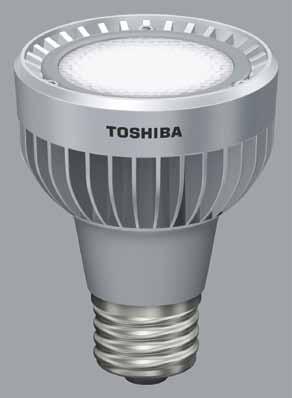 LÁMPARAS REFLECTORAS PAR20 Si sustituye las lámparas reflectoras incandescentes y halógenas que tenga en la actualidad por la PAR20 de TOSHIBA podrá ahorrar energía y gastos de mantenimiento.