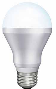 LÁMPARAS CLÁSICAS ECO Las lámparas LED clásicas de la serie E-CORE de TOSHIBA son la opción perfecta para sustituir las lámparas convencionales. Se encuentran disponibles con casquillos E27 y B22.