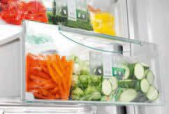 vitaminas, sabores y texturas durante mucho más tiempo en comparación con un frigorífico convencional.