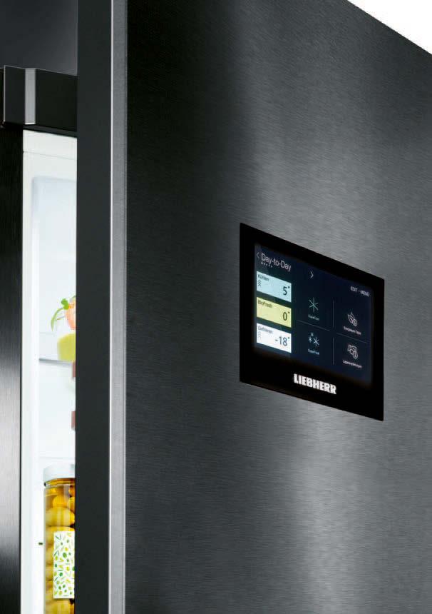 Innovación Liebherr fue el primero en implementar innovaciones que son características estándares en los frigoríficos y congeladores actuales: cajones del congelador FrostSafe completamente cerrados