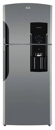 30 Refrigeración RMS1951BMXX0 Refrigerador aqua ingenious 518 lts. Color acero inoxidable. Display No Frost. Táctil Eficiencia energética categoría A. Consumo energético kwh/mes: 46.