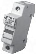 Fusibles y accesorios para baja tensión RIF. J-004311-2 Fusibles ZR Fusibles cilíndricos ZR 0- - - -... 0AM- AM- 