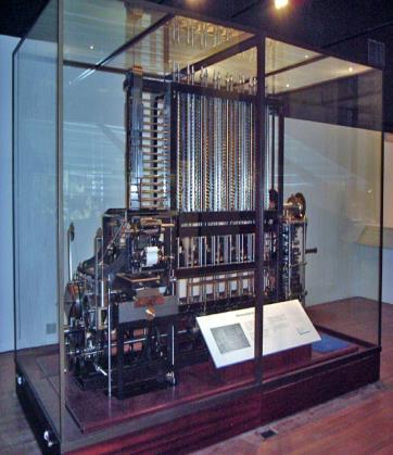 La máquina analítica, es el diseño de un computador moderno de uso general realizado por el profesor británico de matemáticas Charles