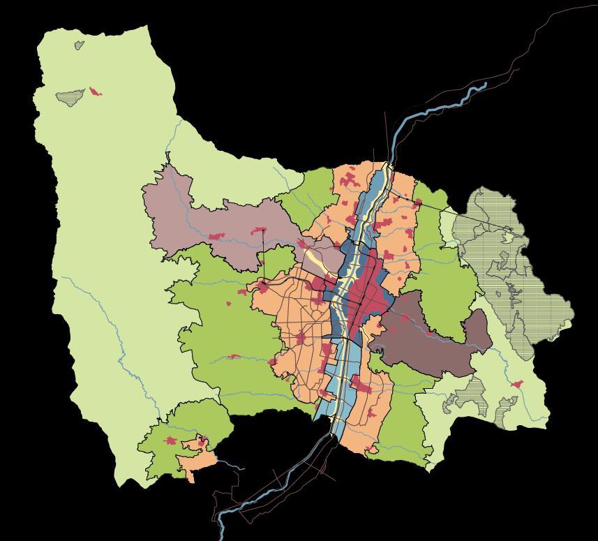 Plan de Ordenamiento Territorial 2014-2027 Áreas de Intervención Estratégica AEI MACROPROYECTOS URBANOS Ciudad compacta e integrada Áreas de