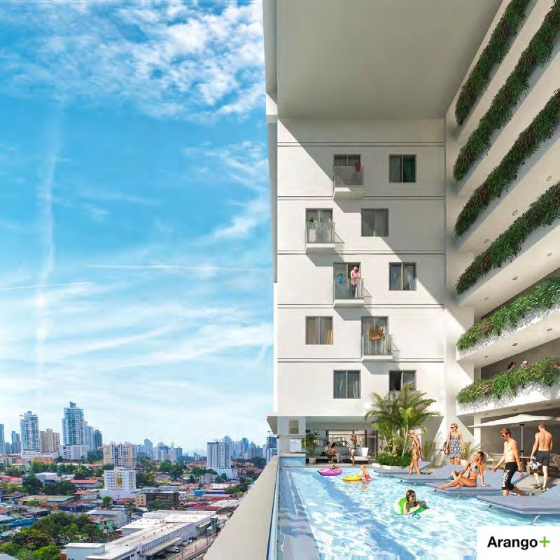 Descripción del proyecto OASITY está inspirado en la evolución arquitectónica de Dubai, Doja y Singapur.