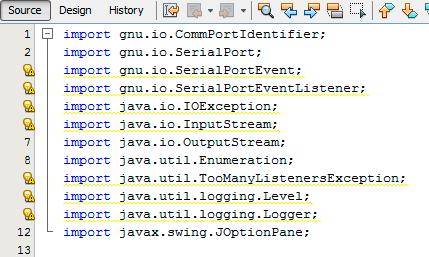 Java Leer mensajes desde Arduino.