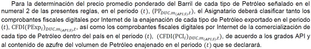 Jueves 30 de noviembre de 2017 DIARIO OFICIAL (Primera Sección) 21 CAPÍTULO II. Determinación de precios y del valor de los hidrocarburos para el cálculo del derecho por la utilidad compartida.