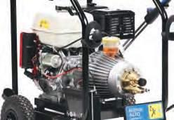 Todos los motores van equipados con una función de paro automático por bajo nivel de aceite para mayor seguridad.