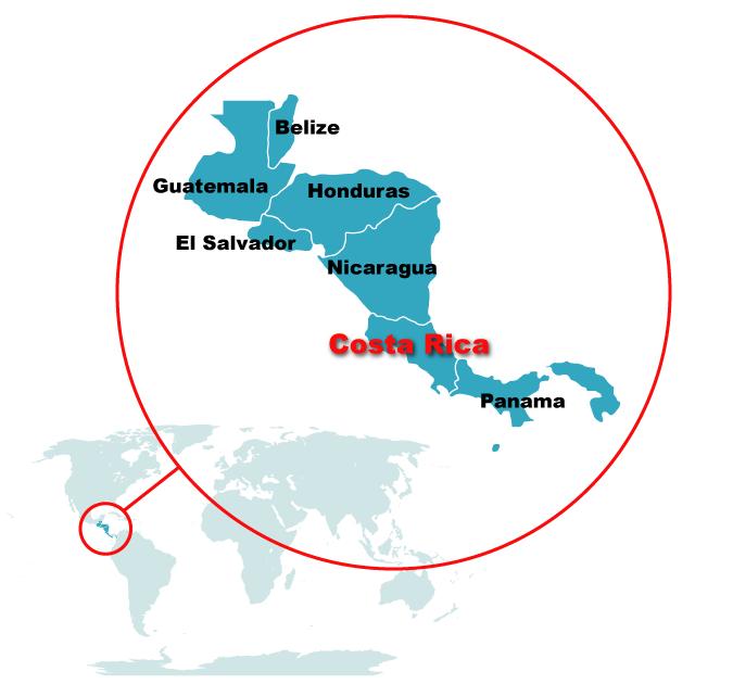 2 About Costa Rica Area: 51100 km 2