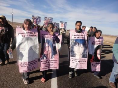 145 mujeres desaparecidas en los primeros dos meses del año 2013