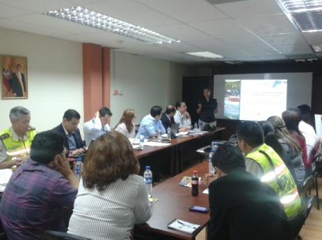 con la Resolución del Consejo Nacional de Planificación 003-2014-CNP, en el mes de junio, en el auditorio de la Unidad de Vigilancia Comunitaria UVC de Portoviejo, se socializó la estrategia de apoyo