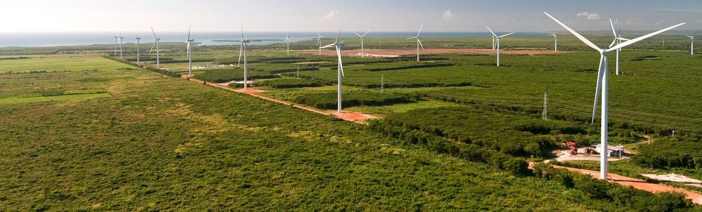 Condiciones favorables para el desarrollo de las renovables en República Dominicana: Sol y viento en abundancia Estabilidad macroeconómica