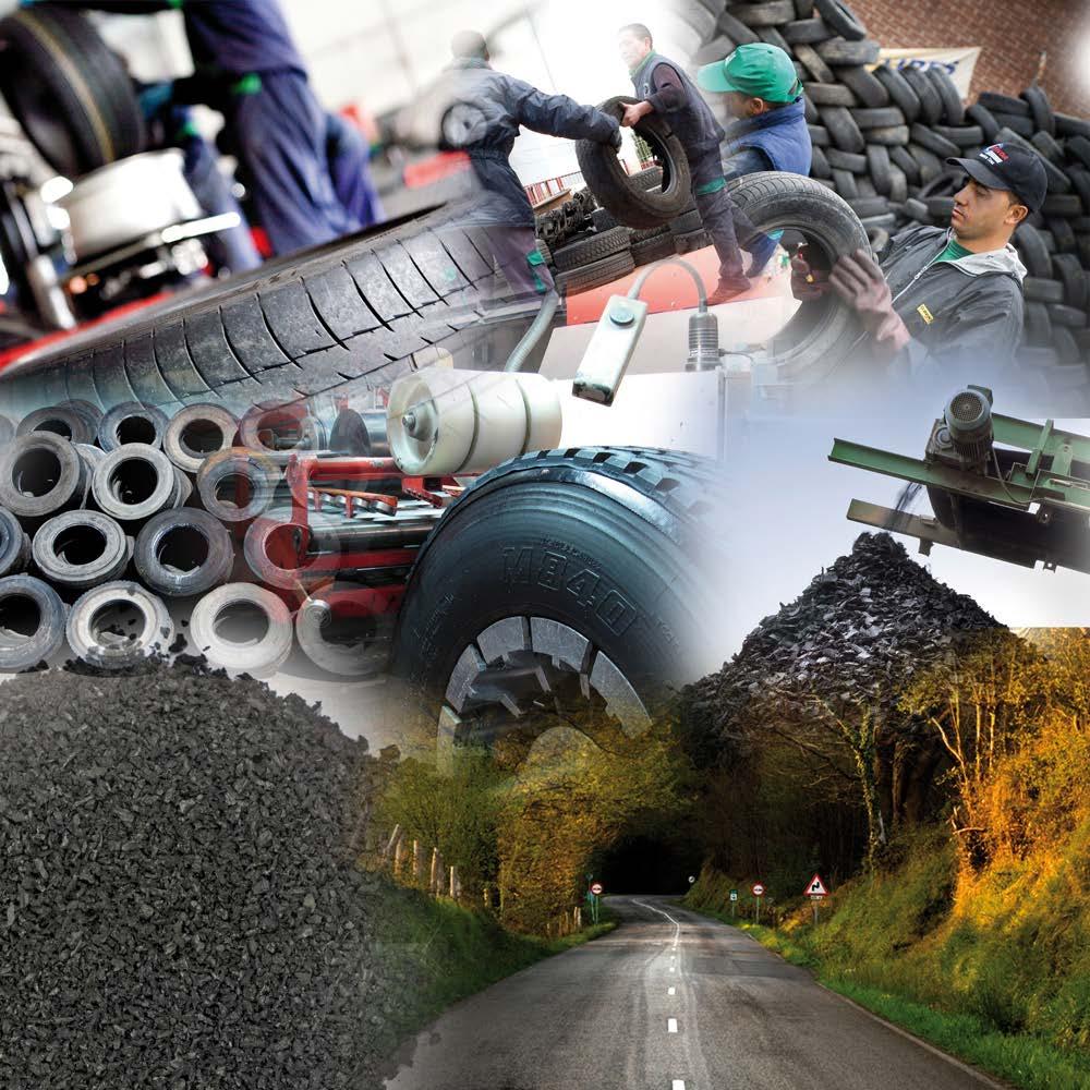 Reciclado de neumáticos: transformación de un residuo en un recurso Autores: Roberto Pérez Aparicio, Leticia Saiz Rodríguez Departamento de Desarrollo de Mercados y Nuevas Aplicaciones SIGNUS