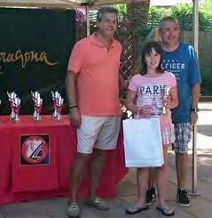 CLAUDIA BORBÓN, FINALISTA A TARRAGONA I CAMPIONA A SALOU Claudia Borbón, jugadora del Club Natació Lleida, va signar una bona
