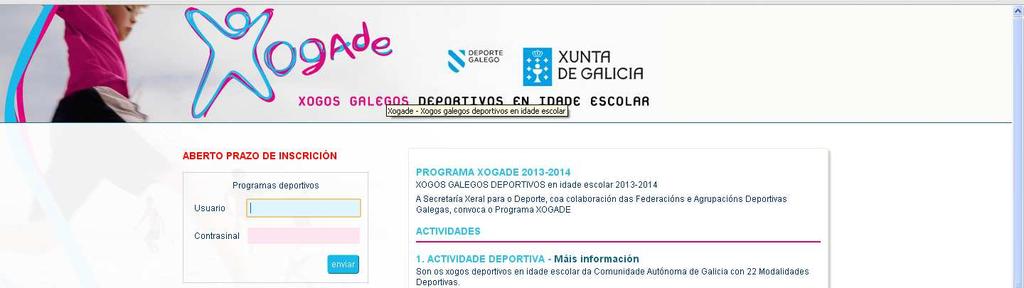 XOGOS ESCOLARES 2013-14