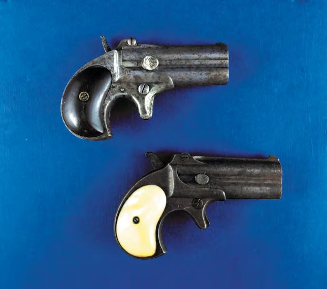 236-235 230. Pistola de tiro belga, caño octogonal, empuñadura en madera segrinada. 231.