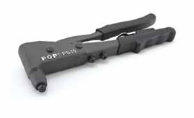 Remachadoras manuales POPSet La gama POPSet de herramientas manuales profesionales está compuesta de herramientas ligeras, robustas y de uso sencillo.