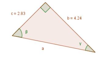 31. Resol els següents triangles: 32. Resoldre triangles rectangles coneguts un angle i un costat. 33.