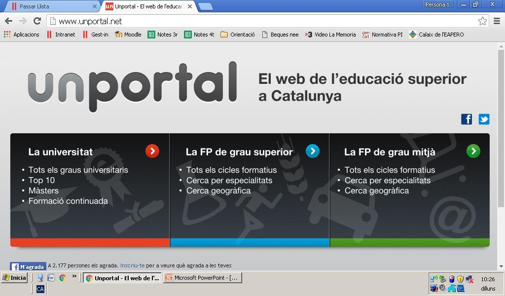 http://www.unportal.cat Un portal!