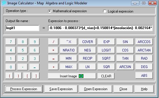 CALCULO DEL MODELO DE REGRESIÓN Regression Equation : logit(focos_4_años) = -0.