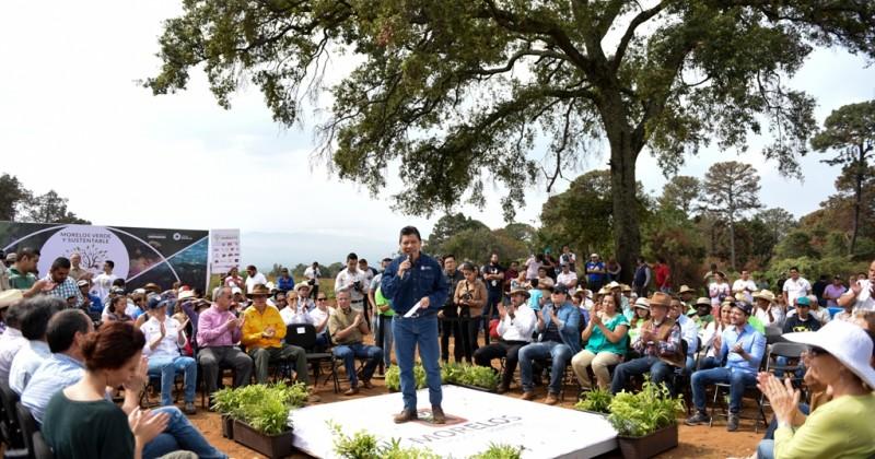 Cientos de familias convierten Jornada "Unidos por un Morelos Verde y Sustentable" en una fiesta por el bosque Sábado 24 de Junio de 2017 B-11357 Cuernavaca, Morelos, Llevan a cabo la siembra de más