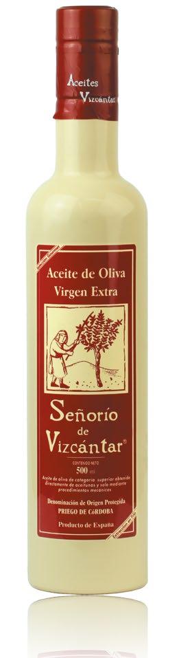Es un aceite de oliva virgen extra extraído de aceitunas seleccionadas de olivos centenarios de las variedades Picudo, Hojiblanco y Picual.