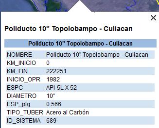 Debido a las características topográficas de la trayectoria del Poliducto Topolobampo Culiacán, el producto se recibe a una presión de 8.02 kg/cm2 en la T.A.R.
