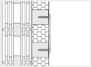 therm anclaje VARIZ D90 o D125 sirve para el anclaje en fachadas de elementos tales como: Bajantes de