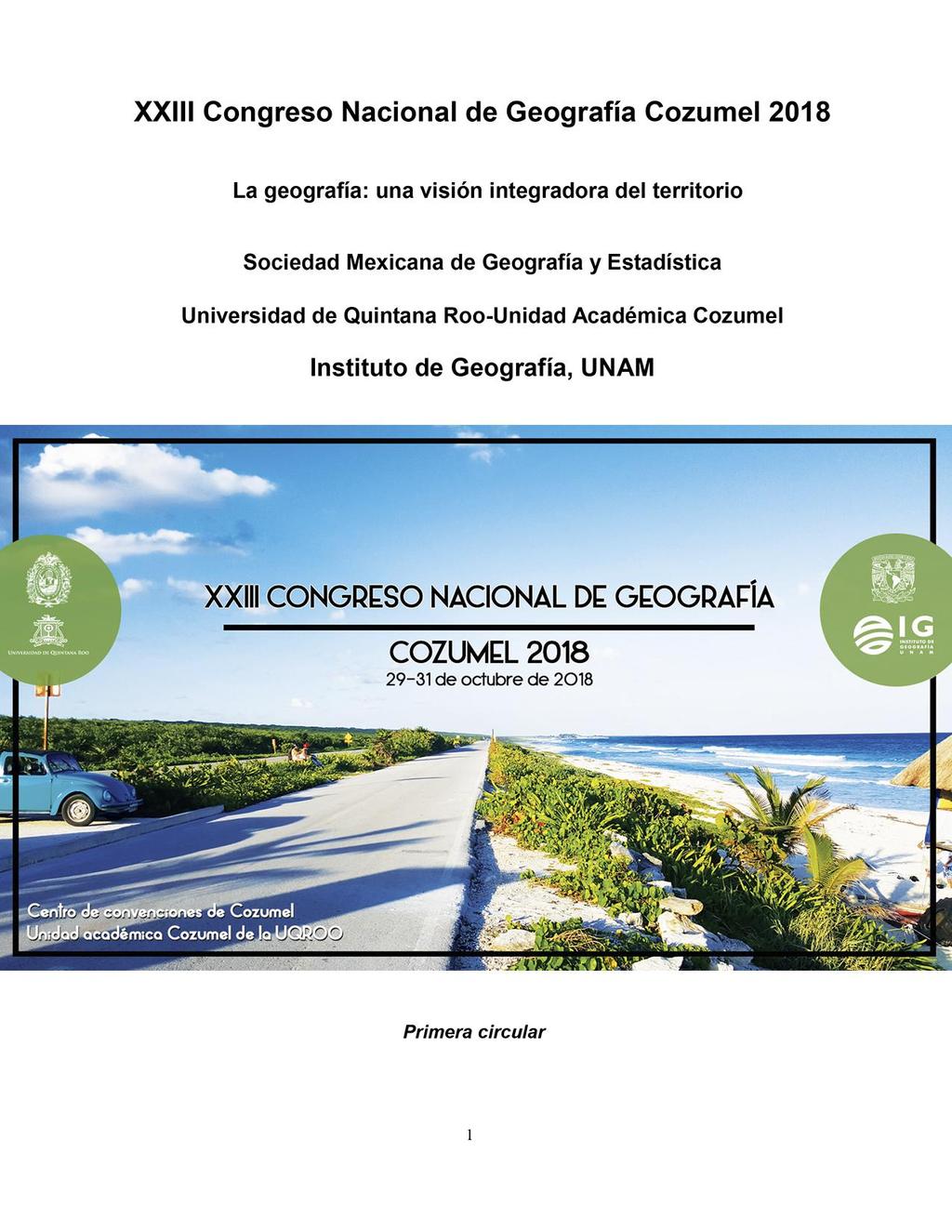 CONVOCATORIA. Centro de Convenciones de Cozumel y Unidad Académica Cozumel  (UQROO) - PDF Descargar libre