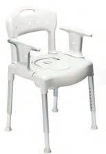 AD832 SILLA MULTIFUNCIÓN CÓMODA-SWIFT ASEO sillas con inodoro La Cómoda-Swift facilita el día a día a las personas que necesitan tener