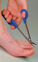Como requieren un mínimo esfuerzo para cortar se pueden utilizar con los dedos y el pulgar o con los dedos y la palma de la mano.