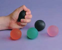 brazos estas bolas de gel están codificadas por colores según diferentes resistencias.
