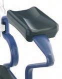 ASEO sillas de ruedas Sillas REBOTEC Asientos y respaldos ergonómicos, de tacto cálido y agradable a la piel. Reposabrazos abatibles para facilitar la transferencia lateral.