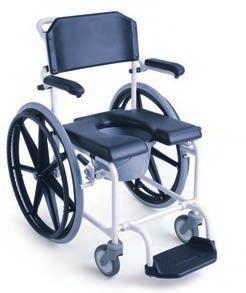 Una silla cómoda gracias al asiento y respaldo blandos y de tacto cálido. El asiento higiénico en forma de U para facilitar el acceso.