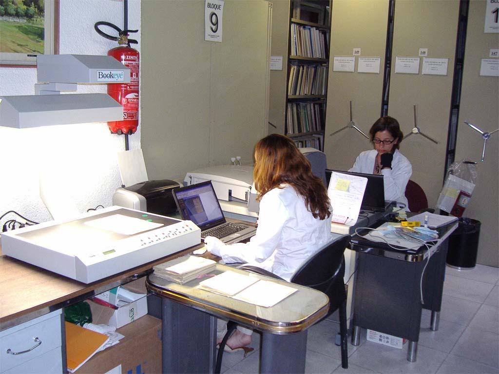 El tratamiento documental Digitalización y tratamiento documental de archivos: Año Documentos 2007: 15.000 2008: 20.000 2009(*) 800.