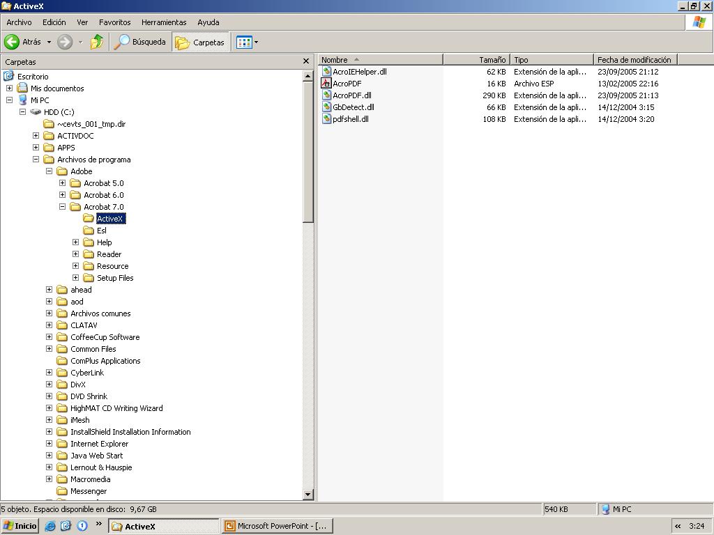 EL EXPLORADOR DE WINDOWS 2. Windows XP: el explorador Estructura jerárquica Contenido del objeto seleccionado en el panel de la izquierda 2.