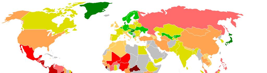 Mapa Mundial de la Inequidad (GINI)