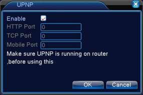 6.3.7 [UPNP] UPNP slúţi na realizovanie automatického presmerovania portov na routeri. Aby ste túto funkciu mohli pouţiť, musia byť aktivované UPNP nastavenia routera. Obrázok 6.