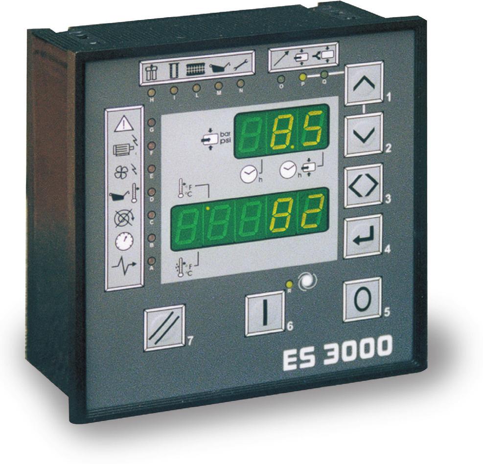 CSB ---- con regulación de velocidad fija, para ahorrar energía Controlador electrónico ES00.
