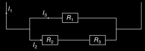 b) En paralelo. a) En serie R = R 1 + R + R 3 = 60 Ω R1 0 Ω b) En paralelo R 6,7 Ω 3 3 13> Un circuito está formado por tres resistencias iguales conectadas como indica la Figura 10.