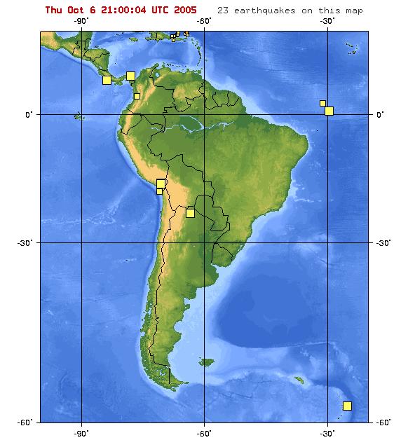 Sismos mayor magnitud en América Latina Fecha Lugar Muertes Magnitud 31 enero 1906 Colombia-Ecuador 1 000 8.8 17 Agosto 1906 Valparaiso, Chile 20 000 8.2 25 enero 1939 Chile 28 000 8.