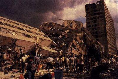 Antecedentes Daños provocados por sismo México, 1985 9, 500 fallecidos