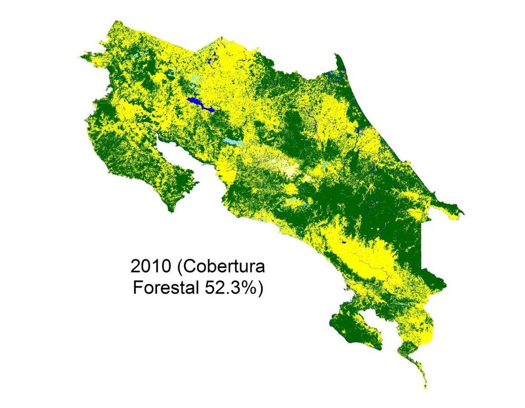Se mantiene fortaleza en agenda verde 20 ASP 3.873 has Crece área protegida (marina) Cobertura forestal 2010: 52% Cobertura forestal.