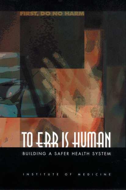 INTRODUCCIÓN IOM en 1999 publicó TO ERR IS HUMAN, en el cual establecen estrategia de prevención de EM, a partir de 2 estudios realizados en EE.